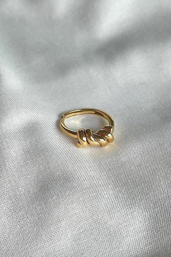 [silver925] free rope ring (2color)