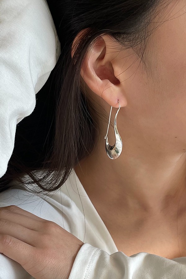 [silver925] flow earring