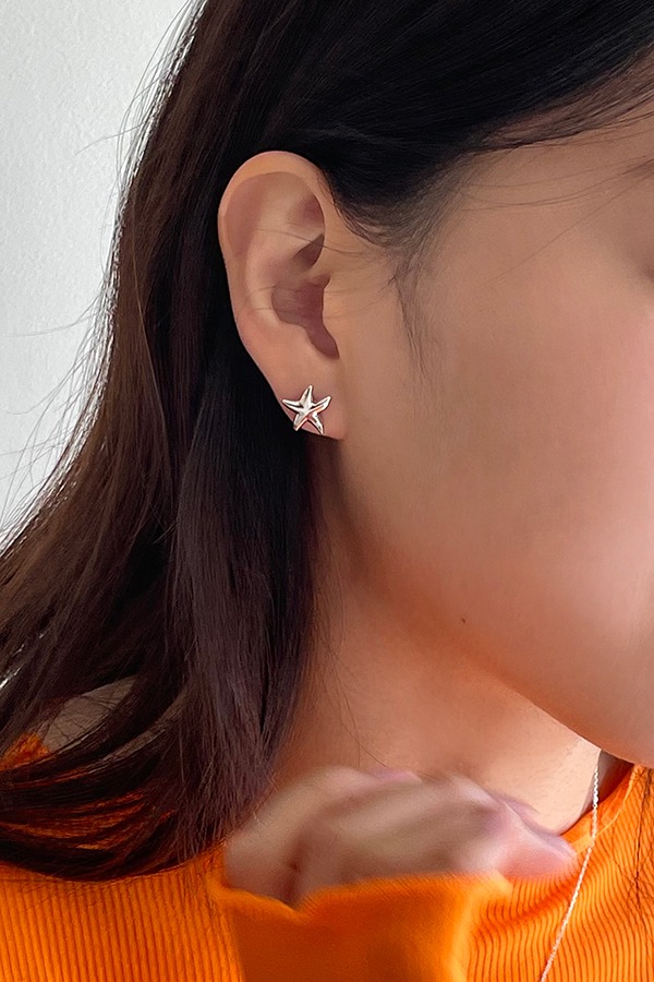[silver925] seastar earring