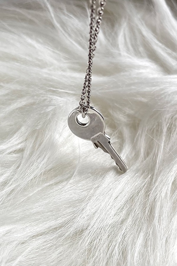 [silver925] key pendant necklace
