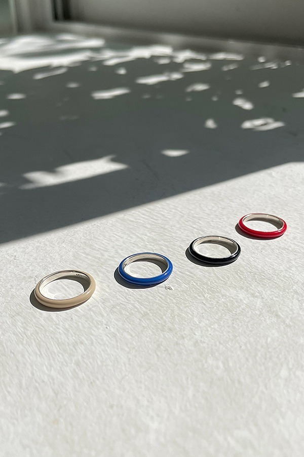 [silver925] color layered ring (5color)