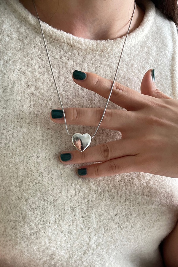 heart simbol necklace (2color)