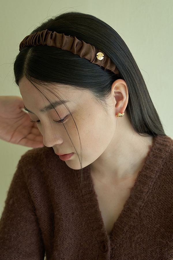 wrinkle hair band (3color)