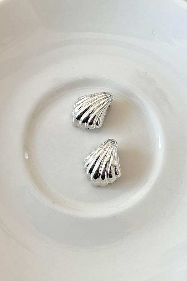 [silver925] clam ear clip