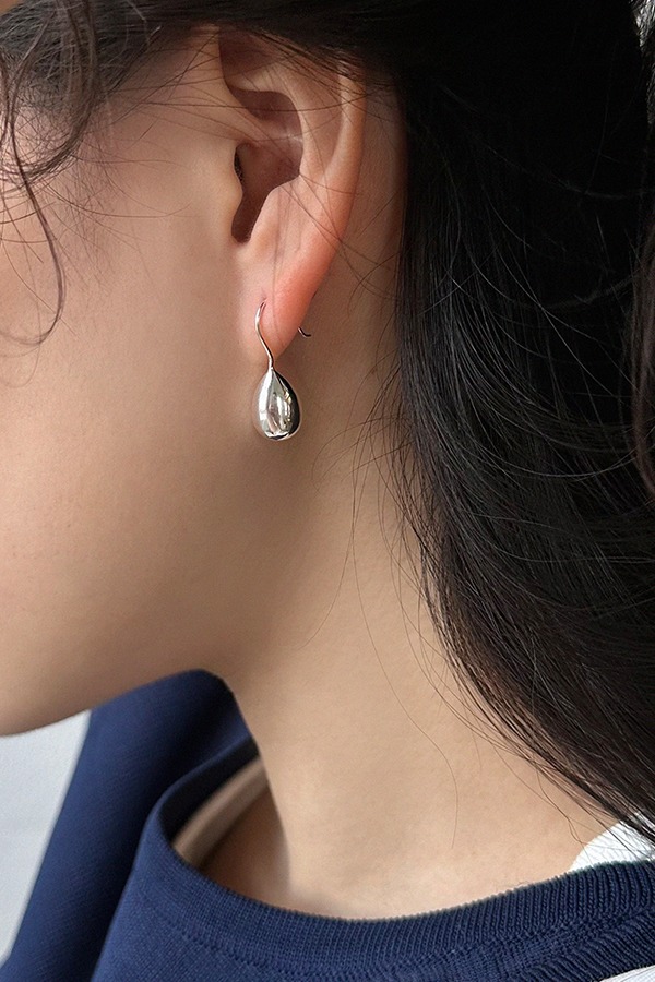 [silver925] nut hook earring